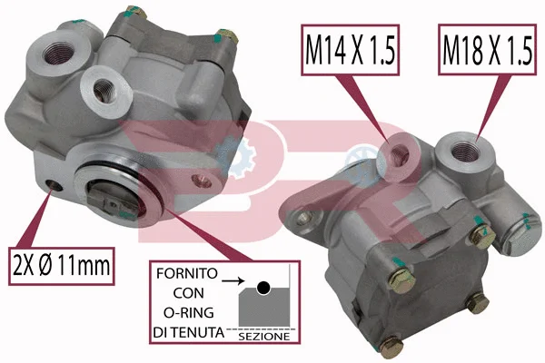 Hydraulic Pump, steering (BRST3548)