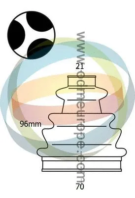 Bellow Kit, drive shaft (EST-21-990106)