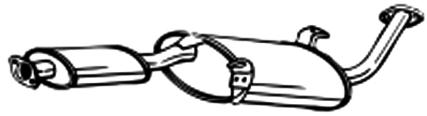 Centre Muffler (TDE-50-002)