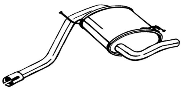 Rear Muffler (TDE-18-004)