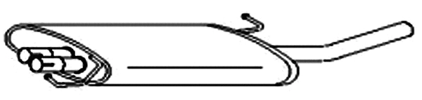 Centre Muffler (TDE-90-001)