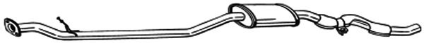 Centre Muffler (TDE-50-028)