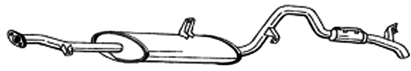 Rear Muffler (TDE-60-013)