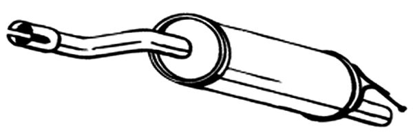 Rear Muffler (TDE-18-002)