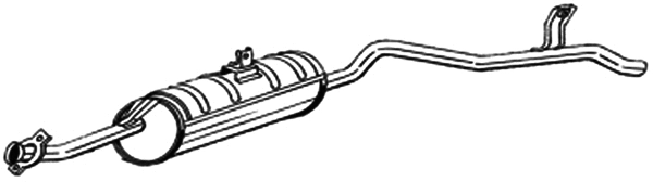 Rear Muffler (TDE-60-012)