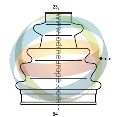 Bellow Kit, drive shaft (EST-21-990117)
