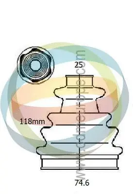 Bellow Kit, drive shaft (EST-21-990408)