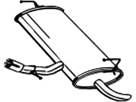 Rear Muffler (TDE-50-027)