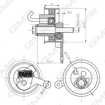 Vibration Damper, timing belt