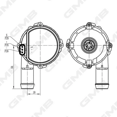 Auxiliary Water Pump (cooling water circuit)
