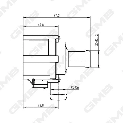 Auxiliary Water Pump (cooling water circuit)
