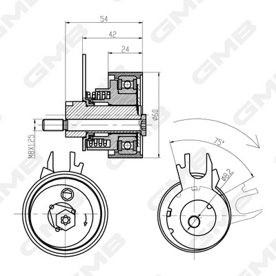 Tensioner Pulley, timing belt
