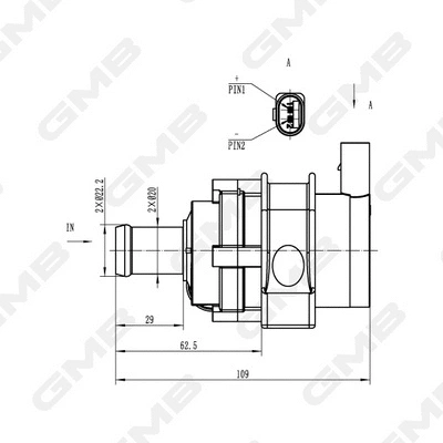 Auxiliary Water Pump (cooling water circuit)