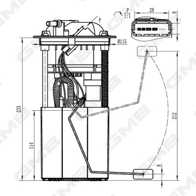 Fuel Feed Unit (GFPS-038A)