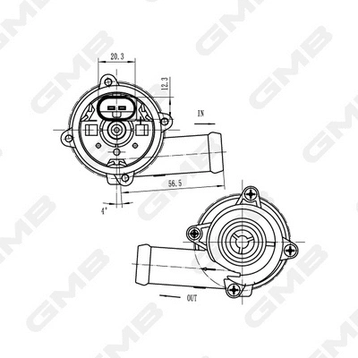 Auxiliary Water Pump (cooling water circuit)