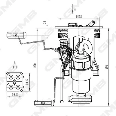 Fuel Feed Unit (GFPS-115A)