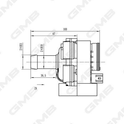 Auxiliary Water Pump (cooling water circuit)
