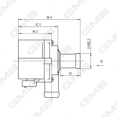 Auxiliary Water Pump (cooling water circuit)