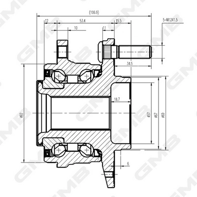 Wheel Hub (GH34870)