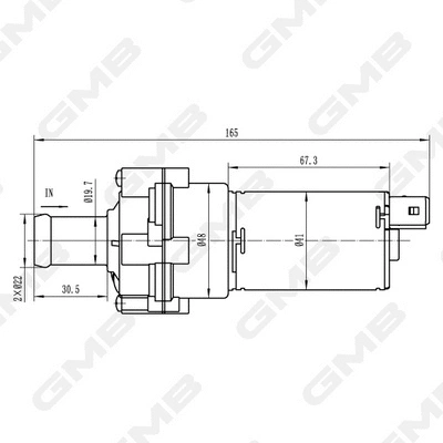 Auxiliary Water Pump (cooling water circuit)