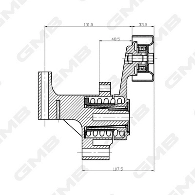 Belt Tensioner, V-ribbed belt