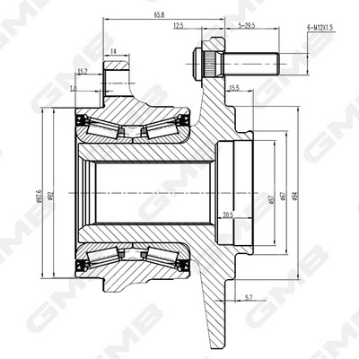Wheel Hub (GH35140)