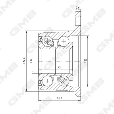 Wheel Hub (GH21390T)
