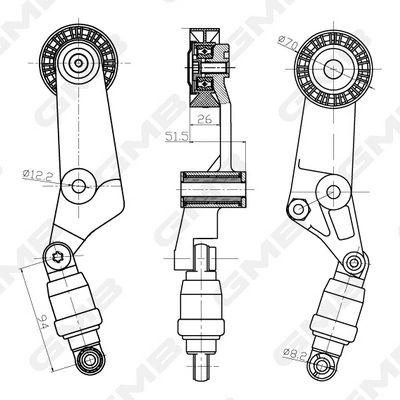 Vibration Damper, timing belt