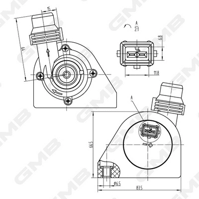 Auxiliary Water Pump (cooling water circuit)