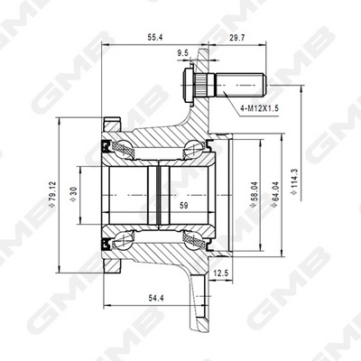 Wheel Hub (GH20290T)