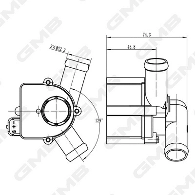 Auxiliary Water Pump (cooling water circuit)