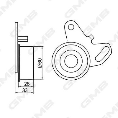 Tensioner Pulley, timing belt