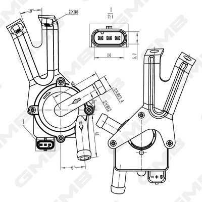 Auxiliary Water Pump (cooling water circuit)
