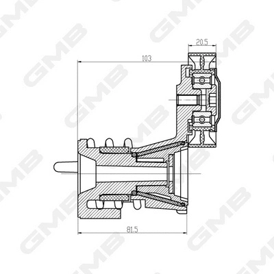 Belt Tensioner, V-ribbed belt