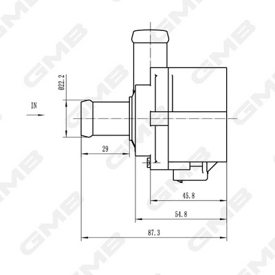 Auxiliary Water Pump (cooling water circuit)
