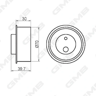 Tensioner Pulley, timing belt