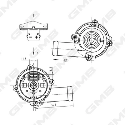 Auxiliary Water Pump (cooling water circuit)