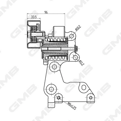 Belt Tensioner, V-ribbed belt