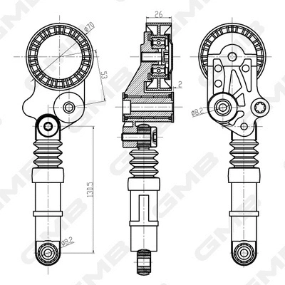 Vibration Damper, timing belt