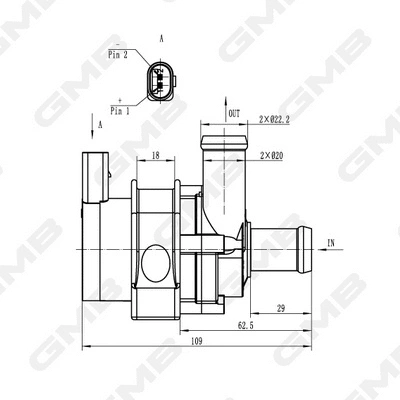 Auxiliary Water Pump (cooling water circuit)