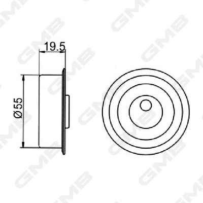 Tensioner Pulley, timing belt
