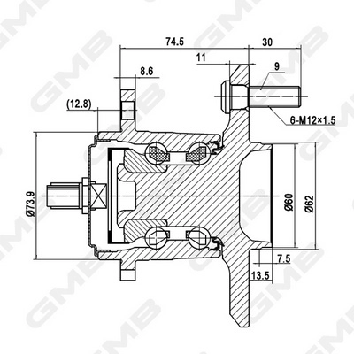 Wheel Hub (GH34970A)