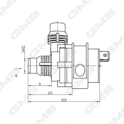 Auxiliary Water Pump (cooling water circuit)