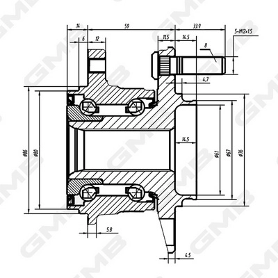 Wheel Hub (GH34940)