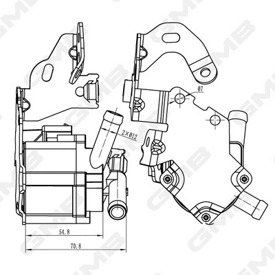 Auxiliary Water Pump (cooling water circuit)