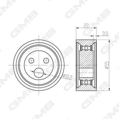 Tensioner Pulley, timing belt