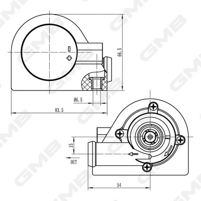 Auxiliary Water Pump (cooling water circuit)