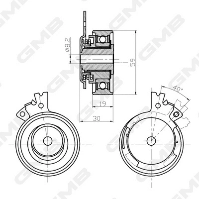 Tensioner Pulley, timing belt