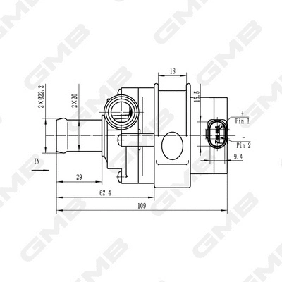 Auxiliary Water Pump (cooling water circuit)