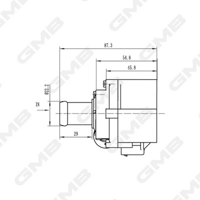 Auxiliary Water Pump (cooling water circuit)